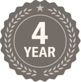 4 Year Badge